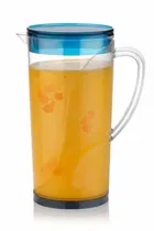 Anjani Aqua Plastic Jug 2000ml with 6 Pcs Glass Set