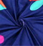 Glace Cotton Fitted Bedsheet with 2 Pillow cover 