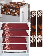 Knit 7 Pcs Fridge Cover Set 