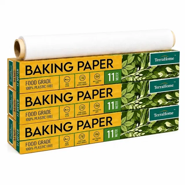 TerraHome Baking Paper 3x11 mtr (Pack of 3)