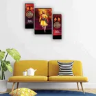 MDF 2 Pcs Designer Wall Painting for Home & Office 