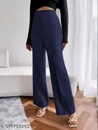 Cotton Blend Trouser for Women 