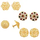 Gold Plated Designer Earrings Set for Women & Girls 