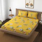 Microfiber Double Bedsheet with 2 Pillow Covers 
