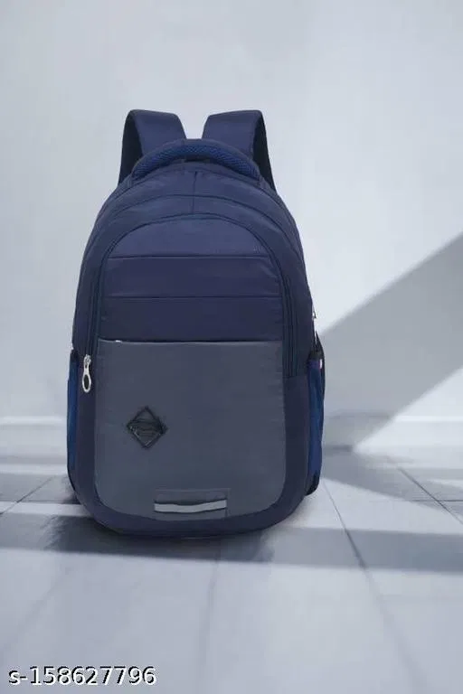 Nylon Backpack for Men & Women, Blue