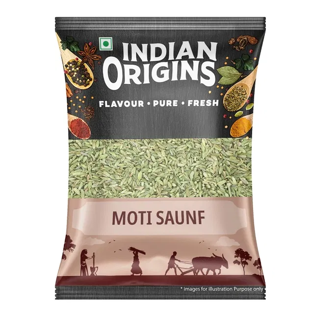 इंडियन ओरिजिन्स मोटी सौंफ 100 g
