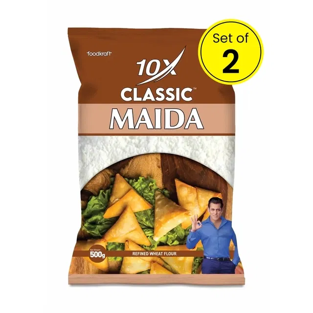 10X Classic Maida 2X500 g (Pack of 2)