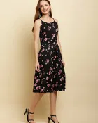 Poly Crepe Dress for Women 