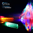 MZ 5 MTR 20 LEDS BUBBLE PENCIIL YELLOW STRING LIGHT 