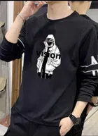 Round Neck Graphic T-Shirt for Men 