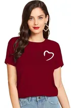 Half Sleeves Casual T-shirt for Women 