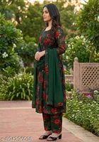 Georgette Kurta Set for Women 