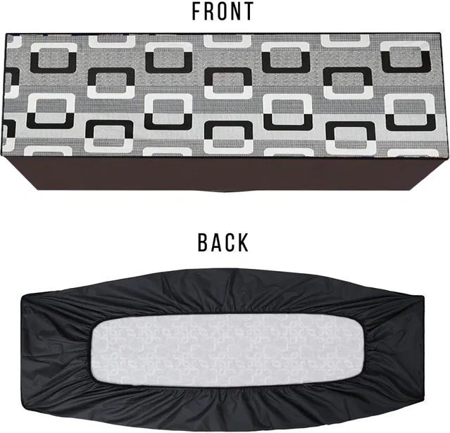 PVC Printed AC Cover (Multicolor, 1.5 Ton)