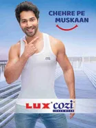 Lux Cozi Cotton Solid Vest for Men, Pack of 2 