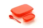 Parikshit Divine Lunch Box For Schol And Office use (Red)