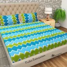 Cotton Queen Bedsheet with 2 Pillow Cover 