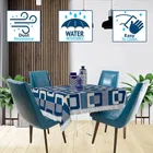 PVC Printed 4 Seaters Table Cover 