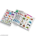 My First All-in-One Learning Board Book for Kids | ABC, 123, Colors, Shapes, Animals & More | Thick Pages Early Education Book for Toddlers 