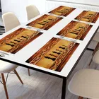 E-Retailer PVC Waterproof Multipurpose Table Mats Placemats For Dining Table 