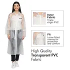 CITIZEN Rain coat Eco Trans pvc fluorescent Long Glassy coat 