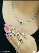 Alloy Jewellery Set for Women, Set of 1 (Multicolor)