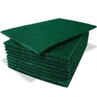 Non Scratch Kitchen Scrubbers (Green , Pack of 10)