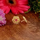 Alloy Gold Plated Earrings for Women 