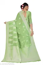 Cotton Zari Woven Saree for Women 