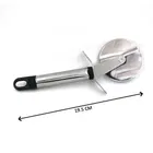 Stainless steel wheel pizza cutter _ 2732