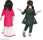 Rayon Kurta Set for Girls 