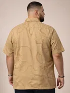 Cotton Blend Printed Shirt for Men, Multicolour 