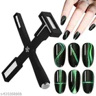 5 in 1 Nail Magnet Tool, Magnet Stick 3D Magnetic Eye Gel Polish, Nail Art Magnetic, Multi-Function Magnetic Stick for Nail Salon Home DIY 