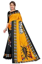 Art Silk Printed Saree for Women 