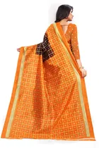 Art Silk Bandhani Saree for Women 
