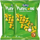 Kurkure Puffcorn Yummy Cheese 2X52 g (Set Of 2)