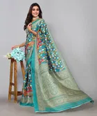 Saree with Unstitched Blouse for Women 