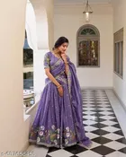 Embroidered Lehenga Choli for Women 