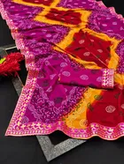 Georgette Printed Saree for Women 