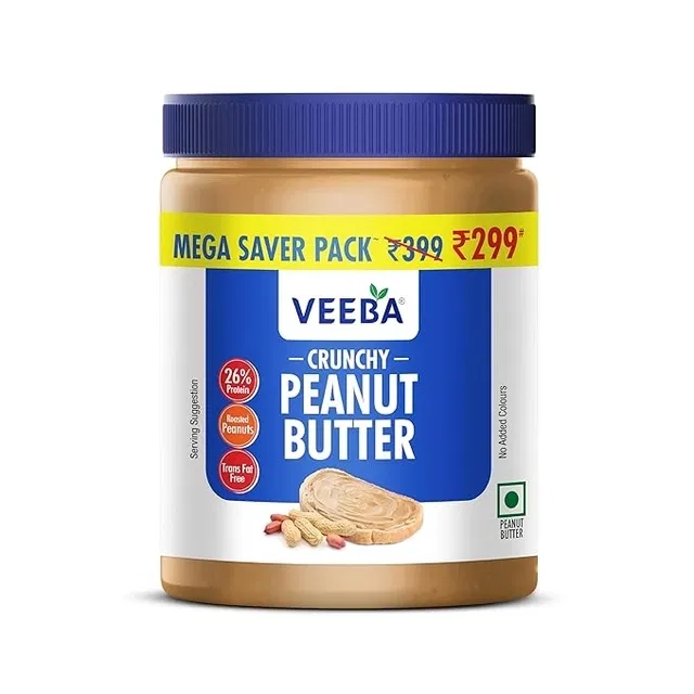 Veeba Peanut Butter Crunchy 900 g