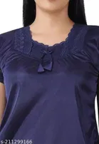 Satin Nightsuit Set for Women 