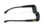 Vintage Oval Metal Sunglasses for Women ,Black