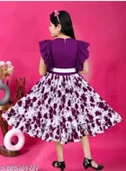 Printed Cotton Frock for Girls 