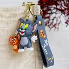 Tom and Jerry Keychain with Hook for Mens Women, Pack Of 1