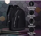 Polyester Backpack for Men & Women, Black