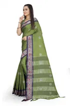 Cotton Embellished Saree for Women 