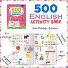 Little Explorers WORLD Fun Activity Edition with Stickers + 500 English Activity Book Age 5+ – Set of 2 Engaging and Educational Books for Young Learners