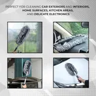 Microfiber Flexible Duster Car Wash | Car Aing Accessories | Microfiber | Brushes | Dry/Wet Home, Kitchen, Office Aing Brush with Expandable Handle 