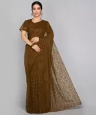 Net Floral Saree for Women 
