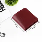 Casual Bifold Dark Brown Wallet for Men 