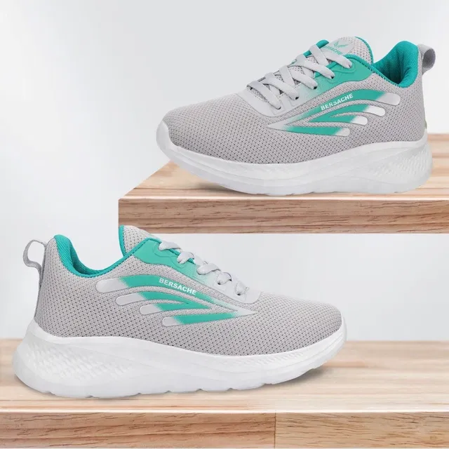Casual Shoes for Women, Aqua Blue (6)